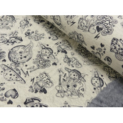 Wellness Sweat Girls Gang grau